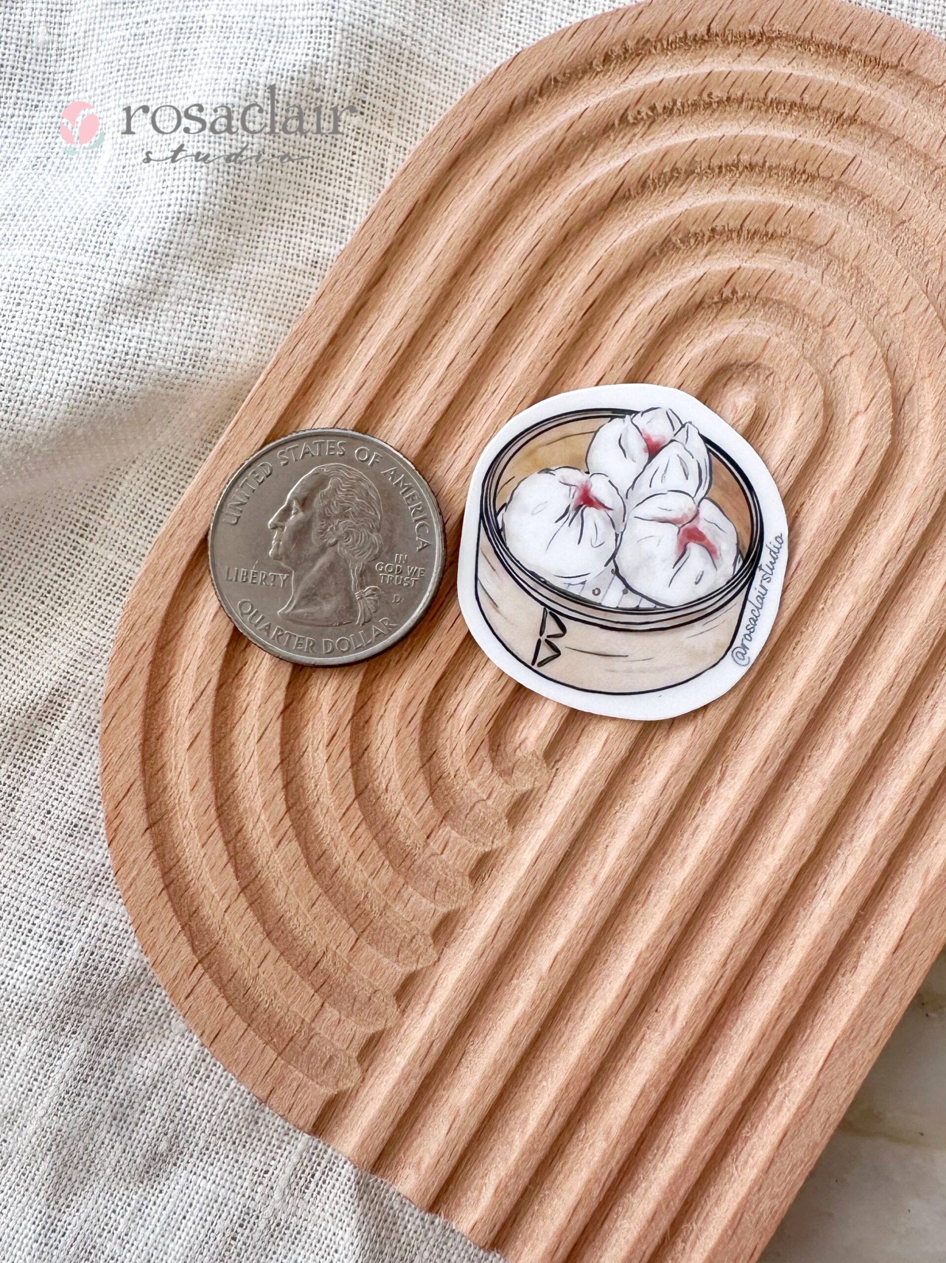 Basket of Cha Siu Bun Sticker